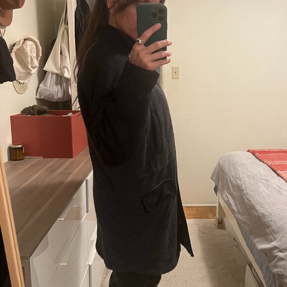 ASOS Cocoon Coat sz 8 - Picture 2 of 9